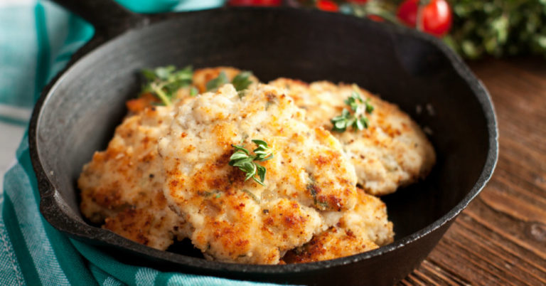 Skillet-Fried Chicken Patties