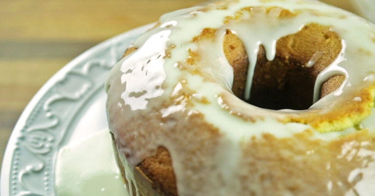 Zesty Glazed Lime Cake