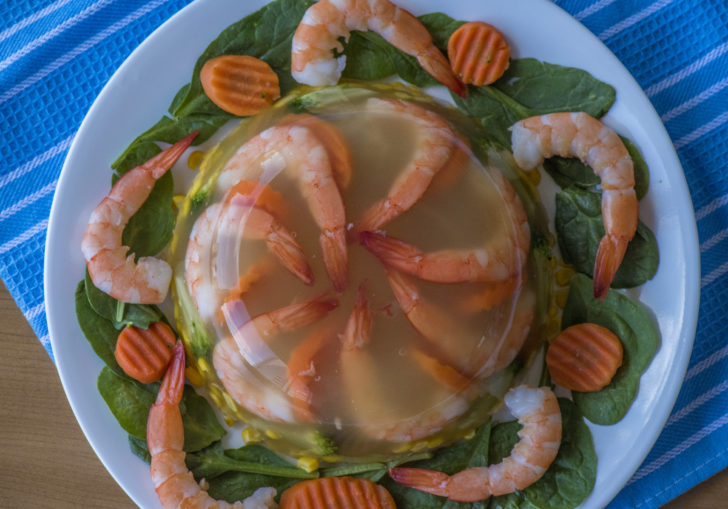 Vintage Shrimp Jello Salad