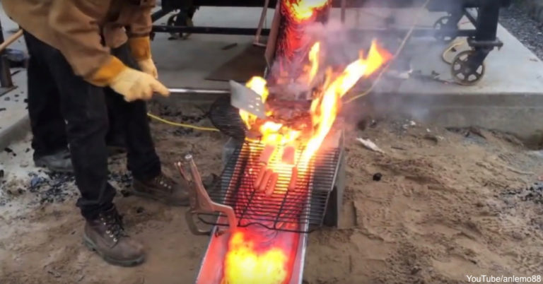 This Wild Video Shows Geologists Cooking Steak With WHAT?