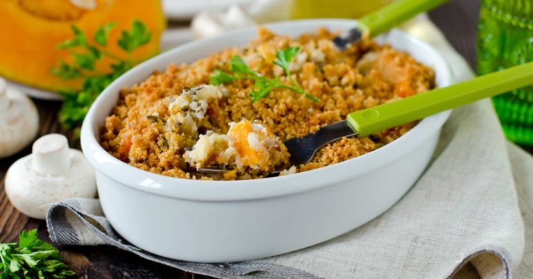 Cheesy Veggie Rice Bake