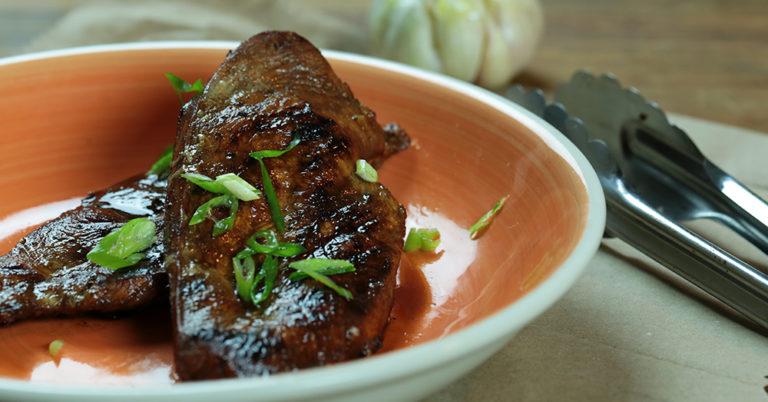 Grilled Honey Lime Sriracha Chicken