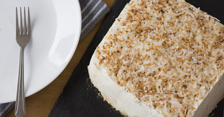 Coconut Cream Icebox Cake