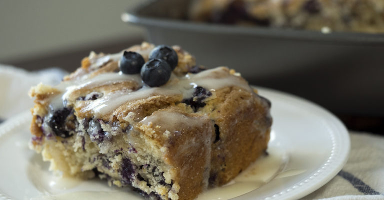 Blueberry Buttermilk Breakfast Cake