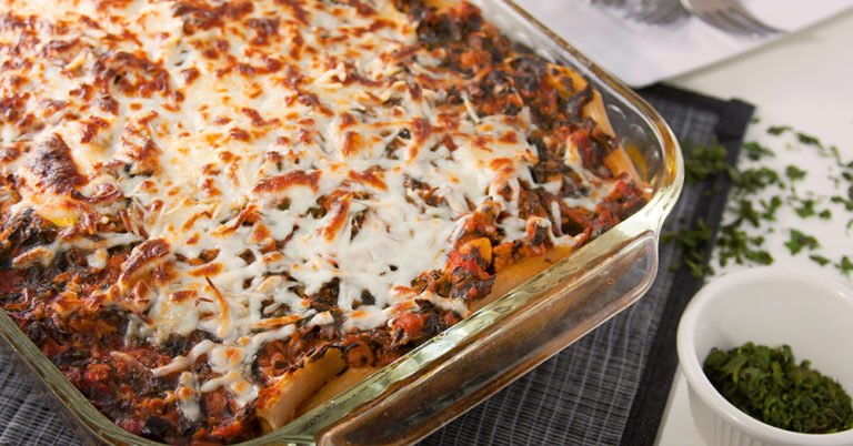 Sausage And Sun-Dried Tomato Penne Bake