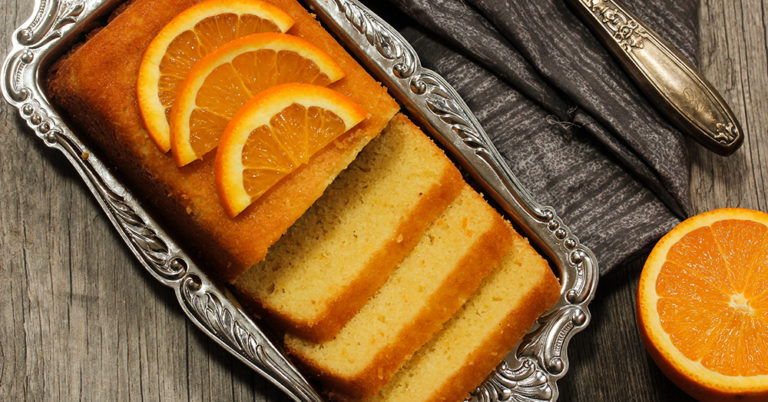 Orange Almond Pound Cake