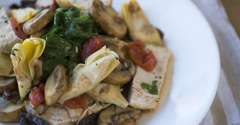 Mediterranean Chicken Skillet