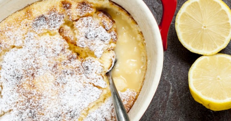 English Lemon Pudding Cake