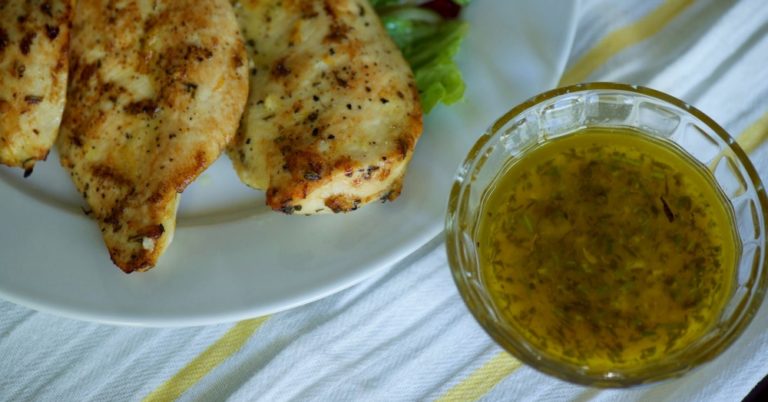 5-Minute Lemon Marinade