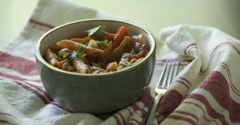 One-Pot Veggie Fajita Pasta