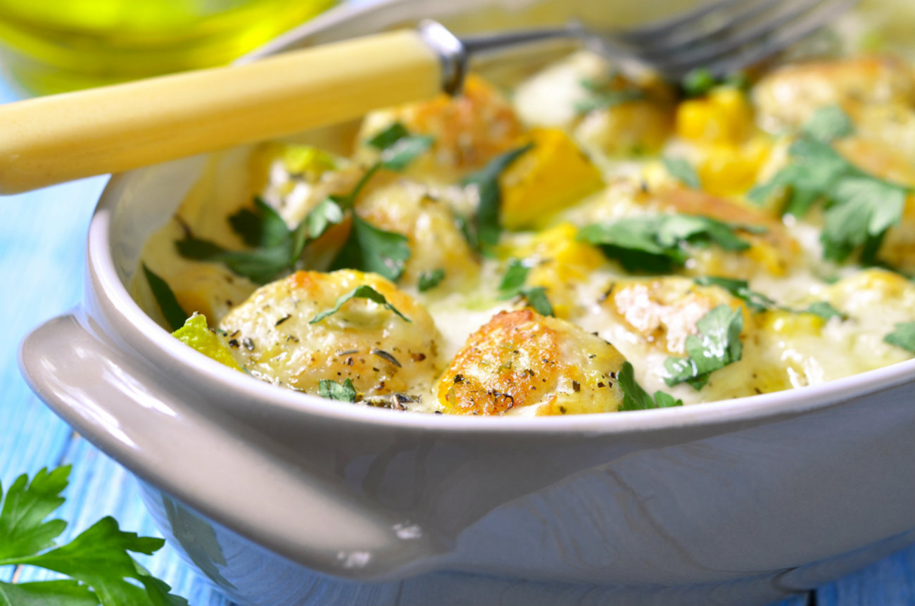 Chicken Meatballs with Coconut-Herb Sauce