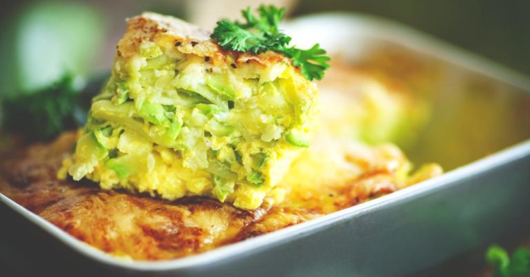 Mozzarella Zucchini Quiche