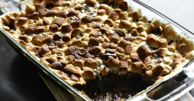 Toasty S’Moreo Cobbler