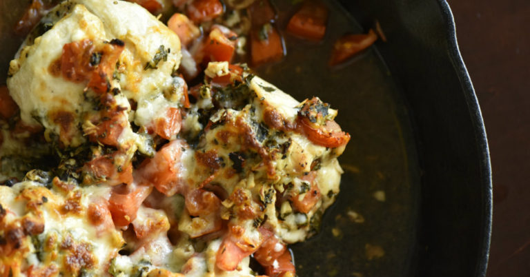 Bruschetta-Stuffed Chicken