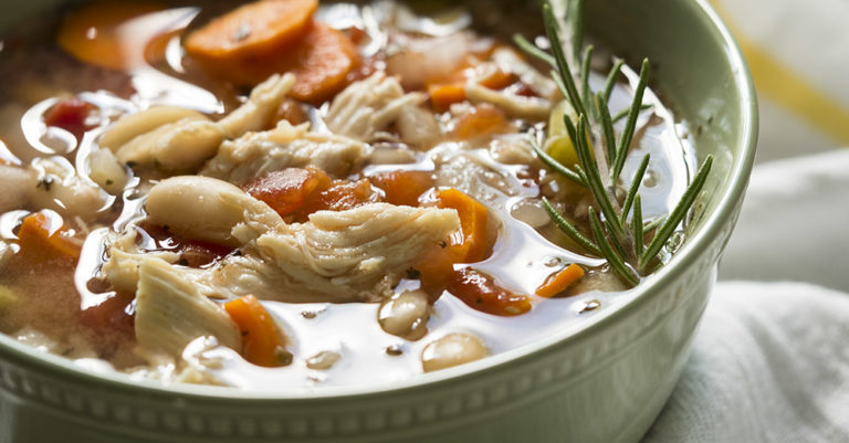 Slow Cooker White Bean Chicken Soup