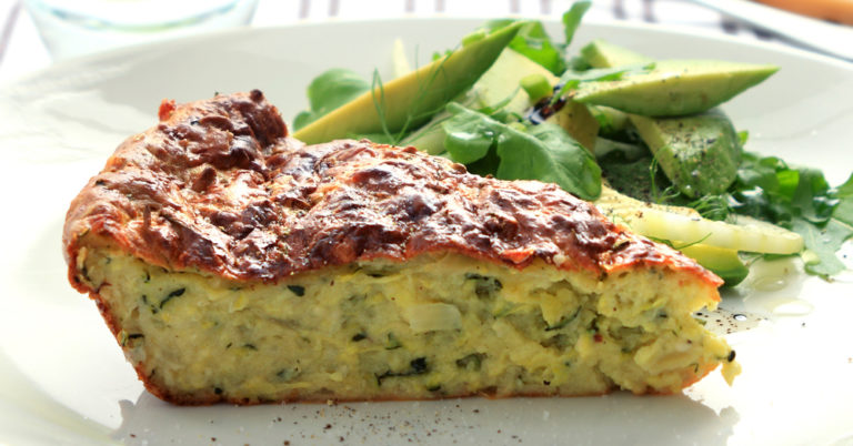 Cheesy Zucchini Pie