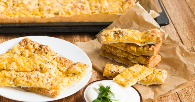 Cheesy Garlic Breadsticks