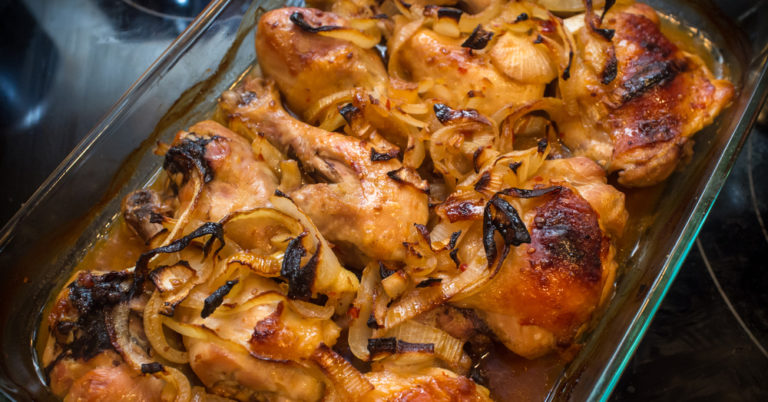 Garlic Brown Sugar Baked Chicken