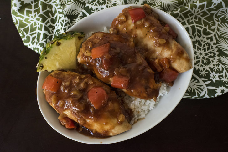 5 Ingredient Slow Cooker Hawaiian Chicken 12 Tomatoes