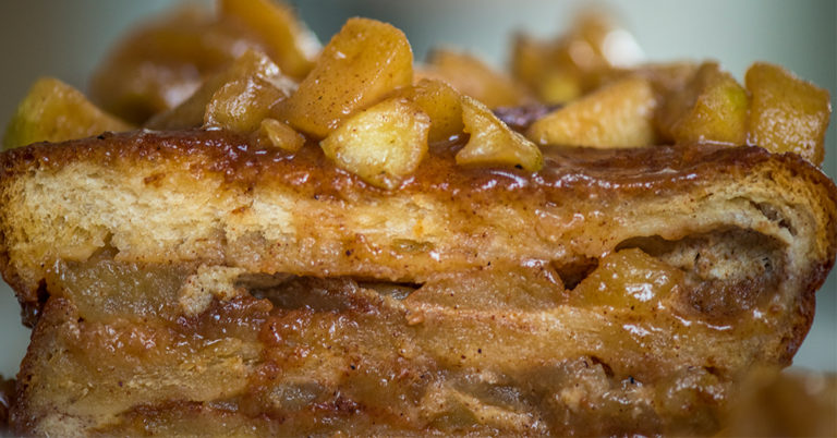 Apple Strudel French Toast Loaf