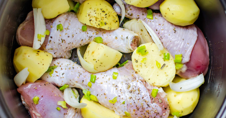 Garlic Parmesan Chicken And Potatoes