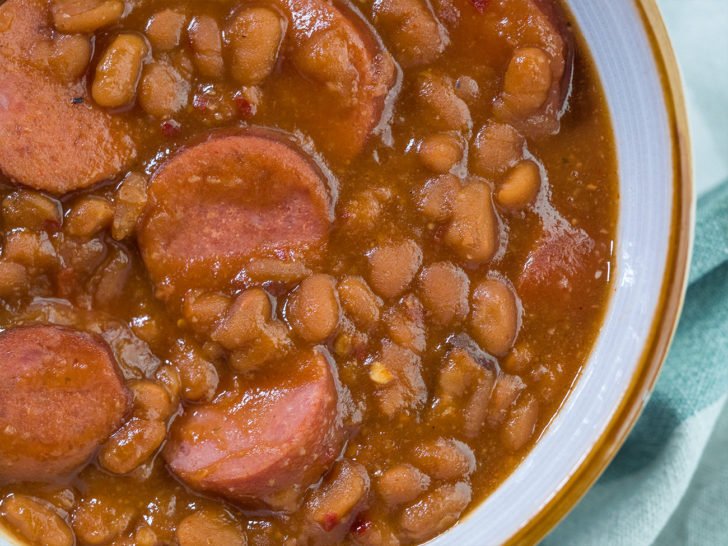 Slow Cooker Franks And Beans 12 Tomatoes