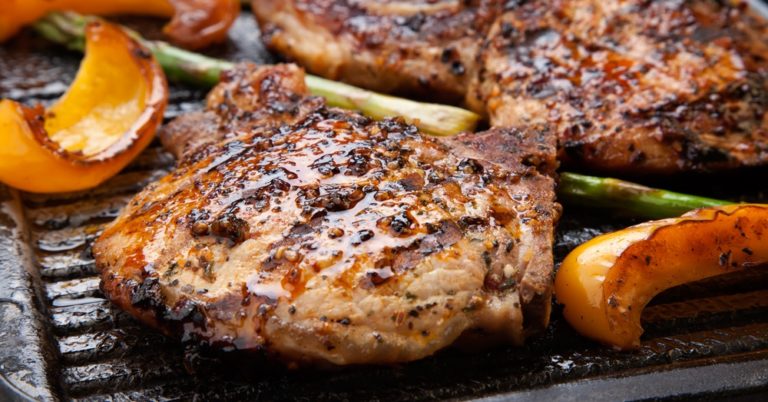 Herb Marinated Pork Chops