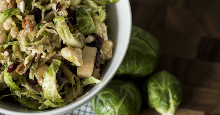 Crunchy Brussels Sprout Salad
