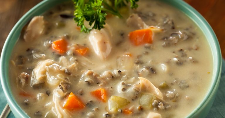 Creamy Chicken And Wild Rice Soup