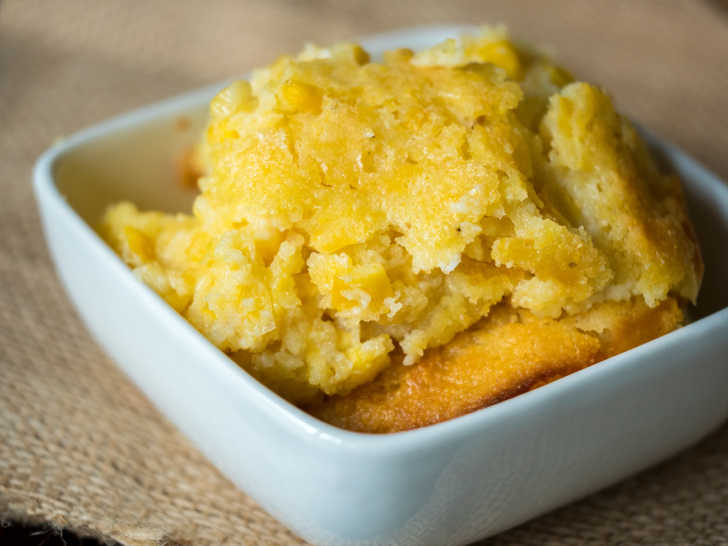 Sweet Corn Spoonbread - Damn Delicious