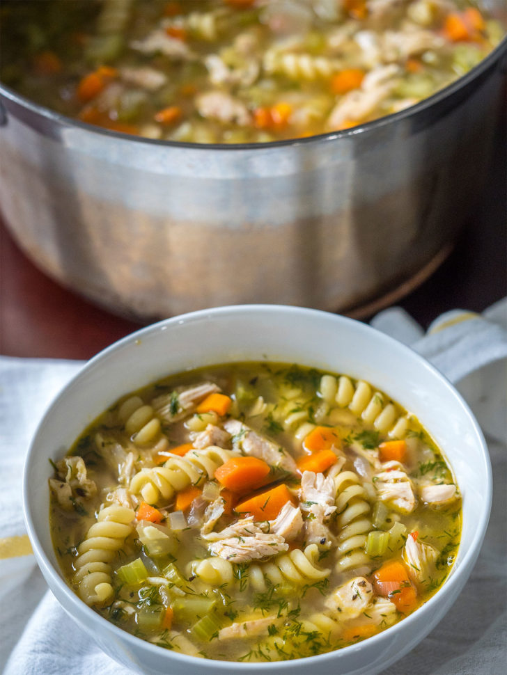 Flu Fighter Chicken Noodle Soup - Jo Cooks