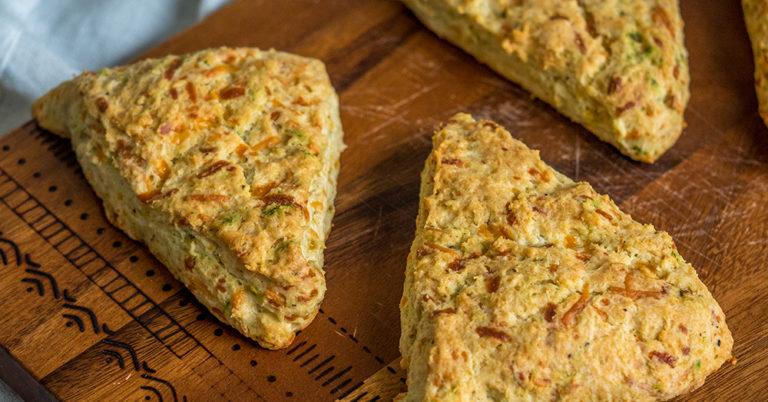 Cheesy Herb Scones