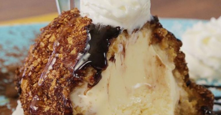 Deep-Fried Ice Cream