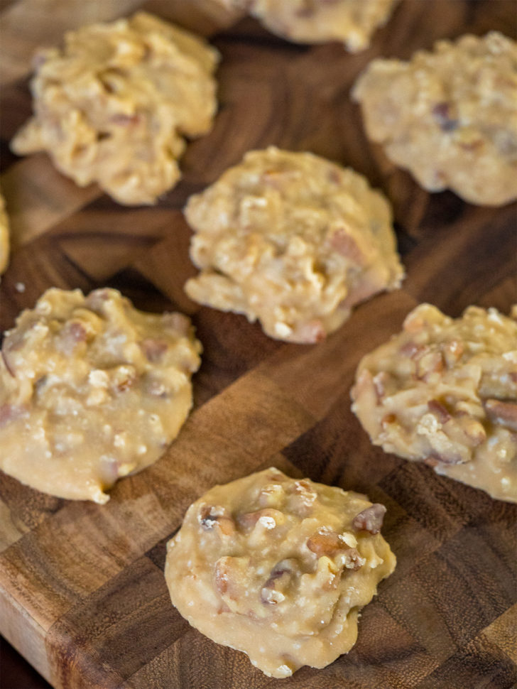 No-Bake Coconut Pecan Praline Cookies – Vibes Corner