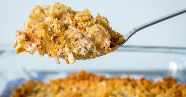 Creamy Ritz Chicken Casserole