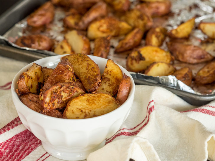 Oven Roasted Red Potatoes - The Food Charlatan