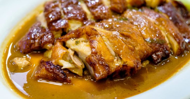 Chicken In Creamy Dill Garlic Sauce
