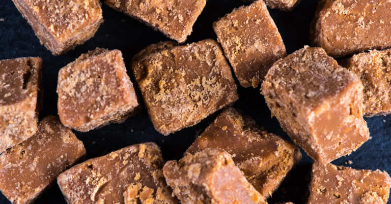 Dark Chocolate Sea Salt And Toffee Fudge