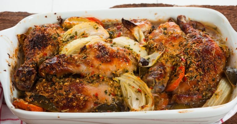 Savory Citrus and Herb Roasted Chicken