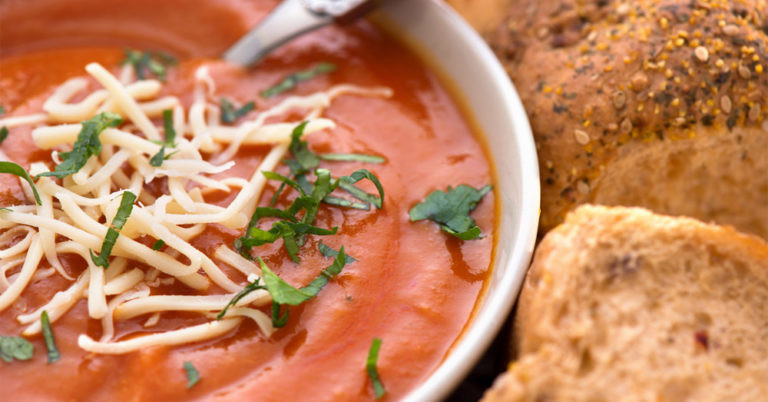There’s Nothing Better Than Cozying Up With A Bowl Of This Roasted Tomato Soup After A Long Week!