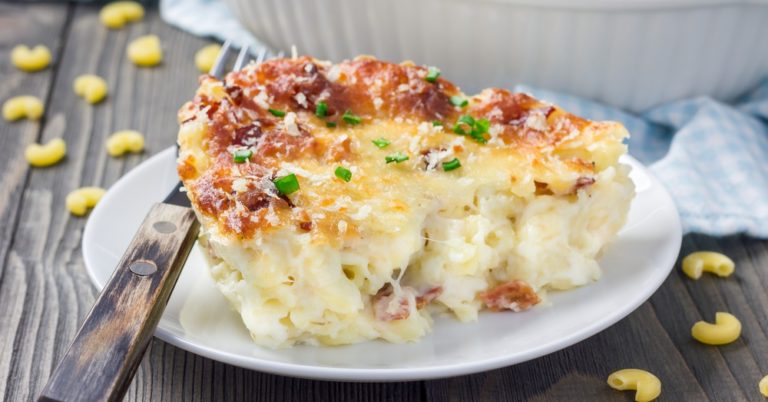 Mashed Potato Mac and Cheese