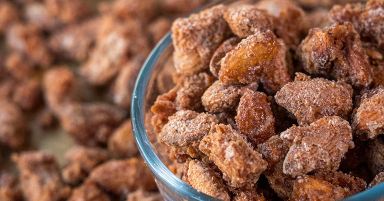 Cinnamon Candied Nuts