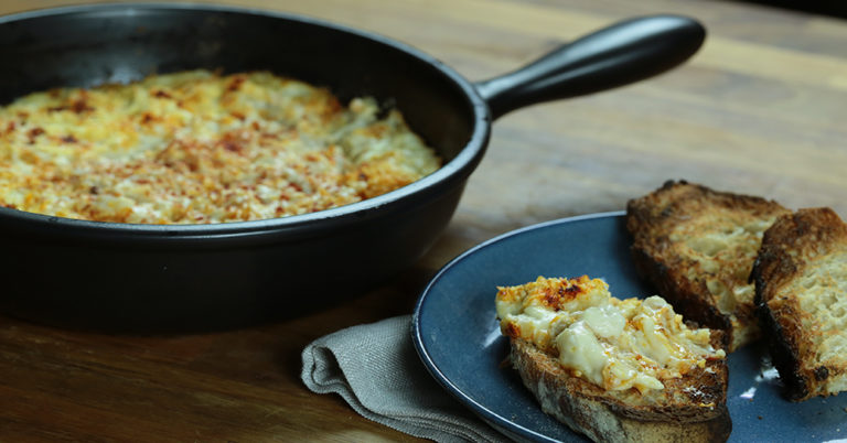Cheesy Garlic Artichoke Spread