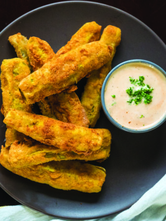 Homemade Fried Pickle Spears | 12 Tomatoes