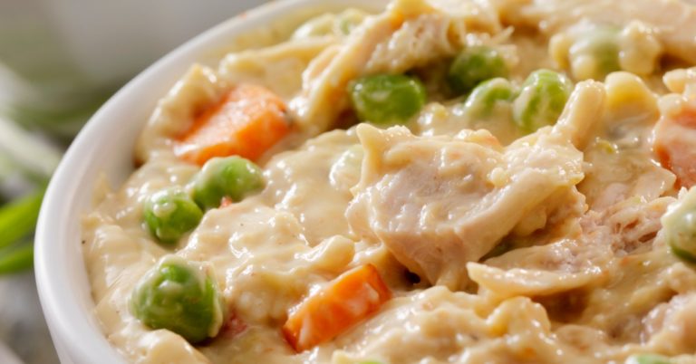 Slow Cooker Chicken À La King