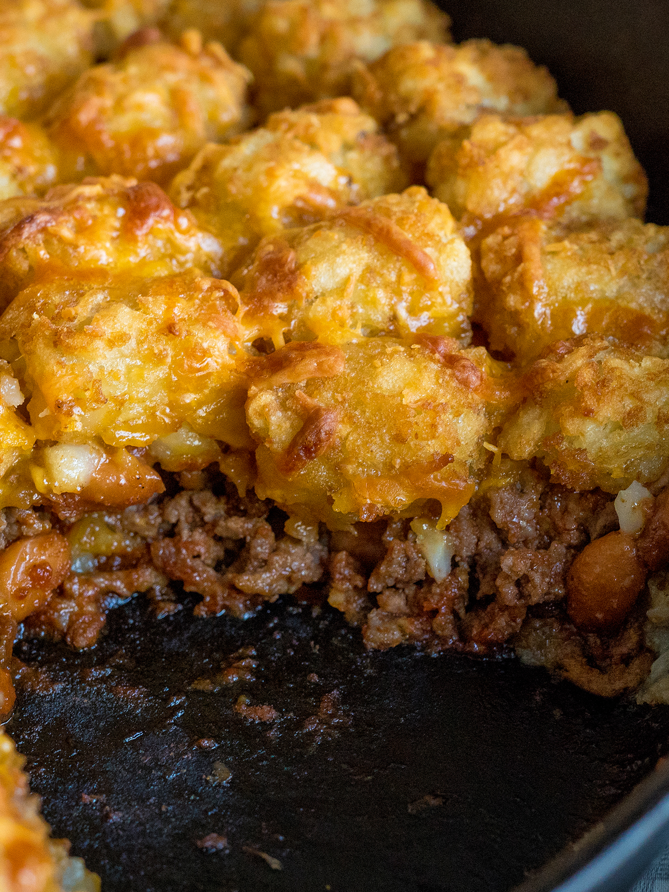 Crockpot Sloppy Joe Tater Tot Casserole Recipe {Video} - Tammilee Tips