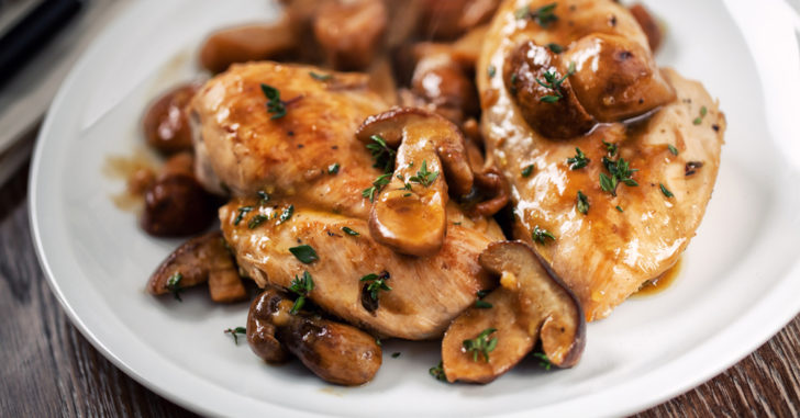 Slow Cooker Chicken And Mushrooms 12 Tomatoes