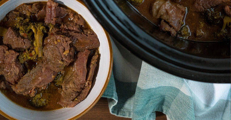 Slow Cooker Broccoli Beef