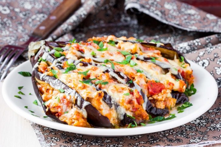 Italian Eggplant Fan | 12 Tomatoes