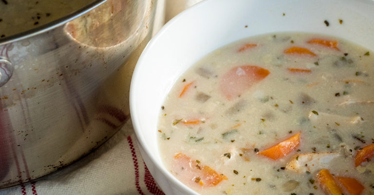 Panera Copycat Chicken and Wild Rice Soup